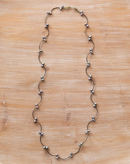 Soft Pearl Sugar Necklace