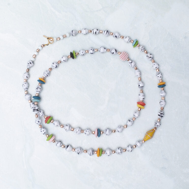 Happy Life Colorful Necklace