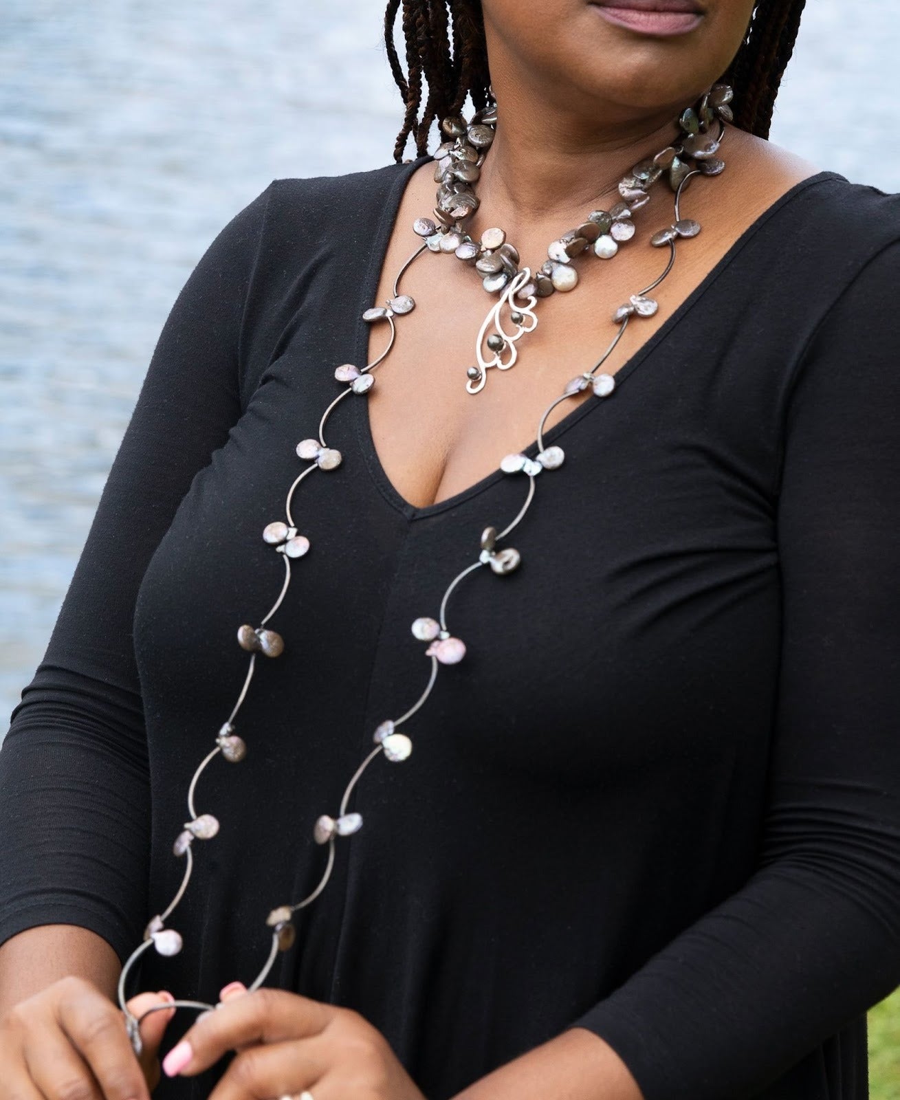 Pearl crush Necklace