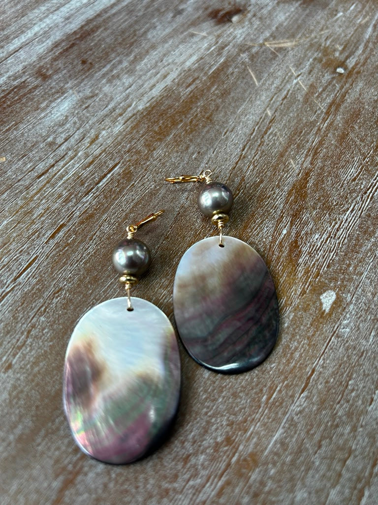 Dreamy Mother of Pearl Earrings