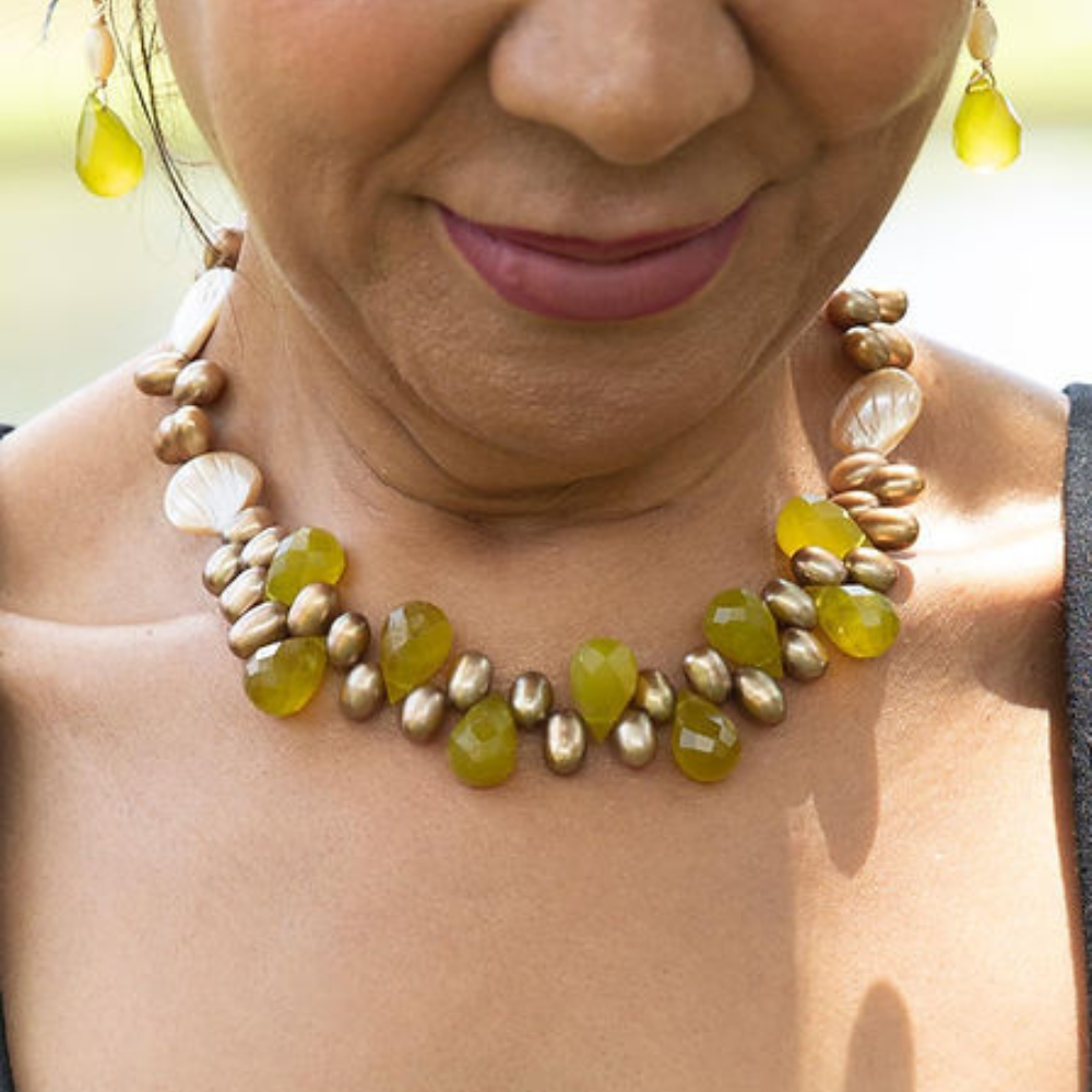Olive Essence Necklace