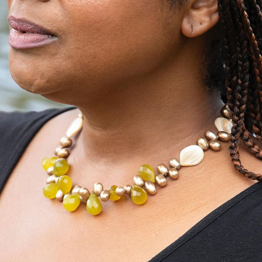 Olive Essence Necklace