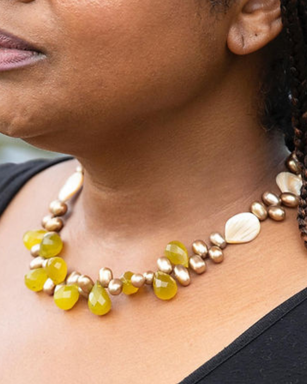 Olive Essence Necklace