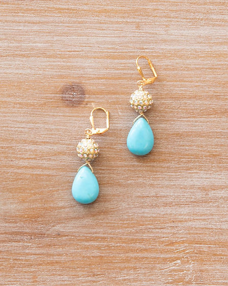 Luxe Turquoise Earrings