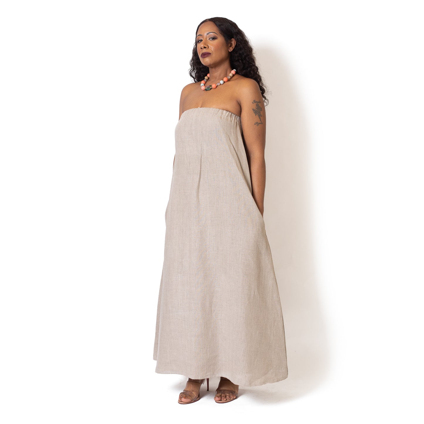 Nancy linen dress