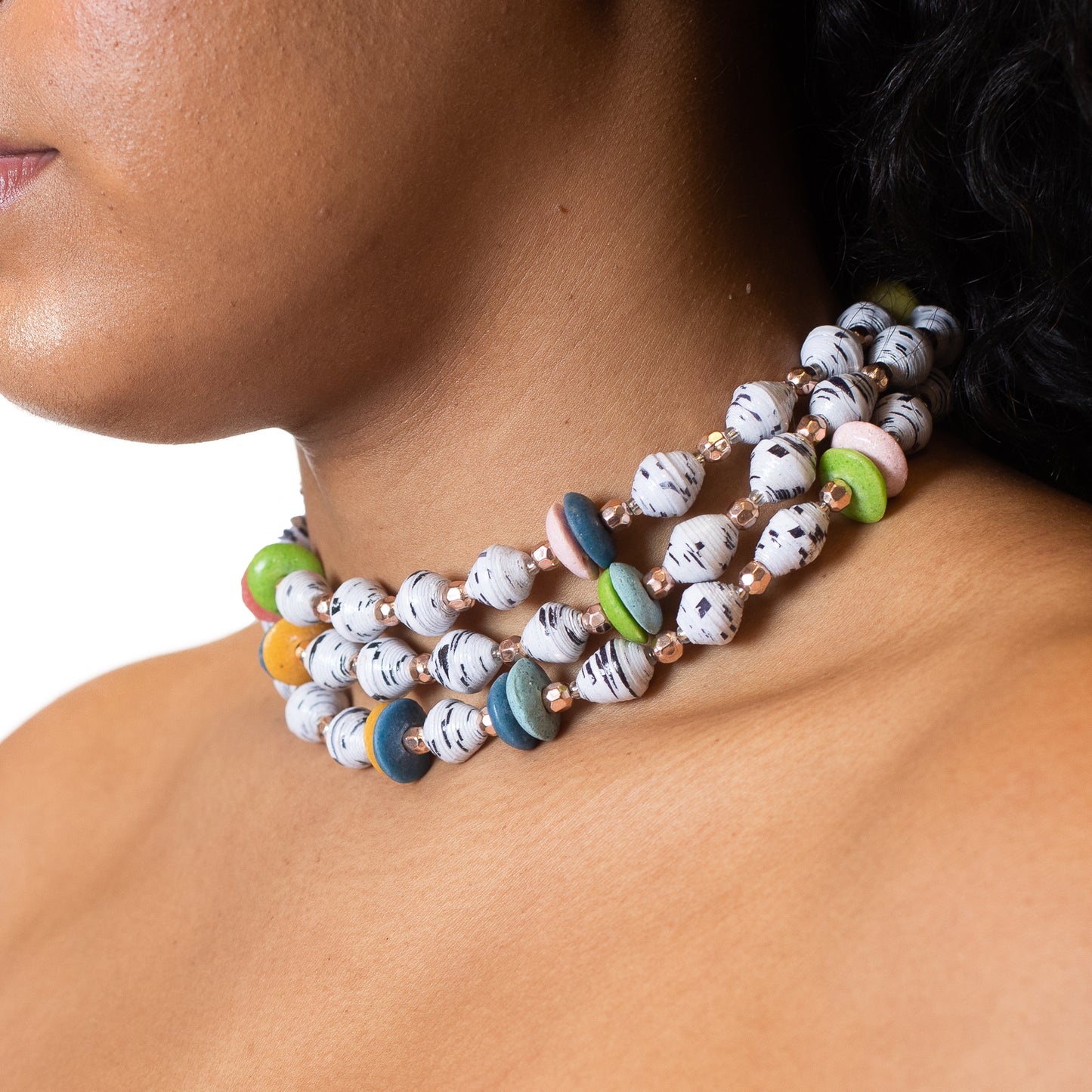 Happy Life Colorful Necklace
