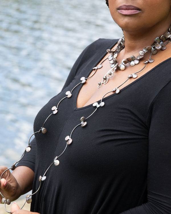 Pearly sugar necklace