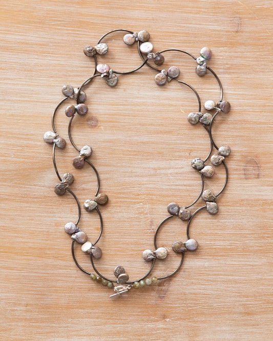 Pearl crush Necklace