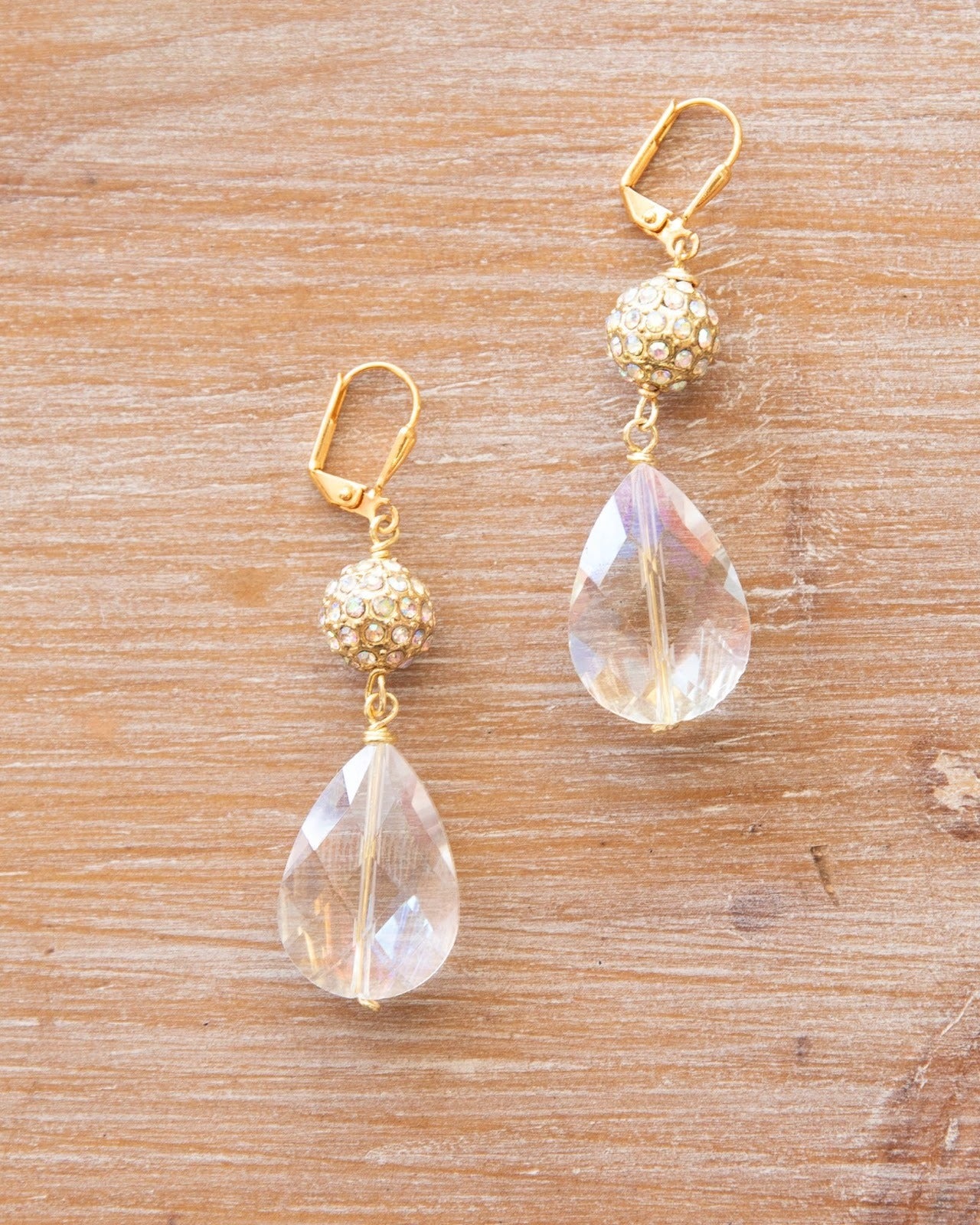 Crystal gala earrings